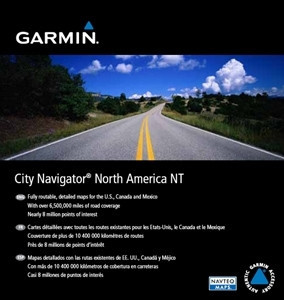 Le produit Garmin City Navigator NT Amérique du Nord et Mexique Micro SD ne sera plus jamais disponible