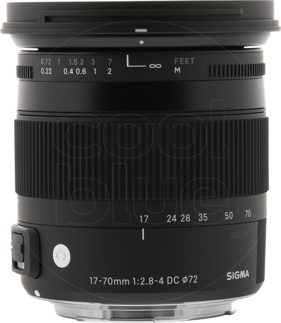 Sigma EF-S 17-70mm f/2.8-4 DC Macro OS HSM Canon is nooit meer leverbaar