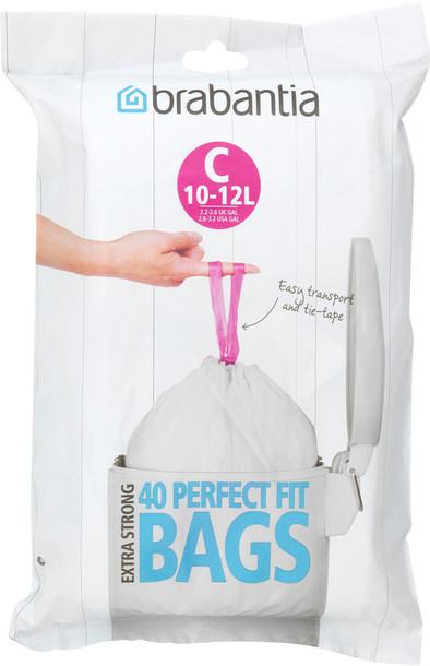 Brabantia Garbage bags Code C - 10-12 Liter (40 pieces) is no longer available