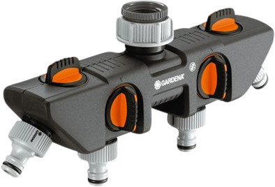 Gardena 4-weg waterverdeler is nooit meer leverbaar