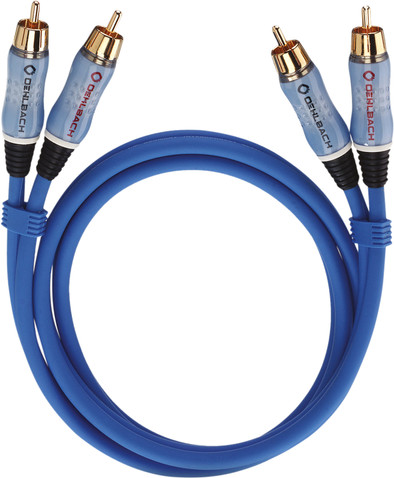 Oehlbach BEAT! Stereo RCA Cable 1 Meter Blue is no longer available