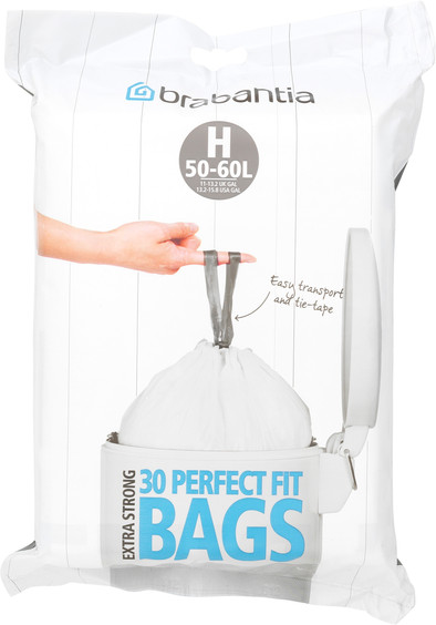Brabantia Trash Bag Code H - 50-60 Liters (30 units) is no longer available