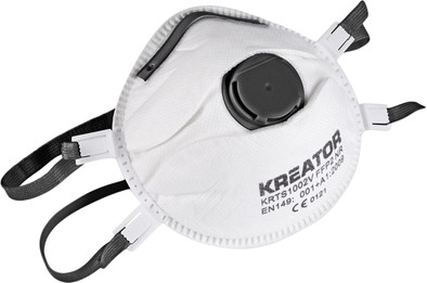 Le produit Kreator KRTS1003V Masque anti-poussière FFP3 Valve (2x) ne sera plus jamais disponible