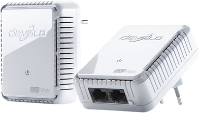 Devolo dLAN 500 Duo Geen WiFi 500 Mbps 2 adapters is nooit meer leverbaar