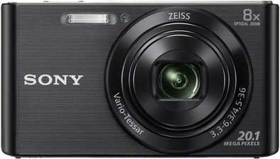 Sony CyberShot DSC-W830 Black is nooit meer leverbaar
