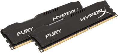 Kingston HyperX FURY 8GB DDR3 DIMM 1866 MHz Zwart (2x4GB) is nooit meer leverbaar
