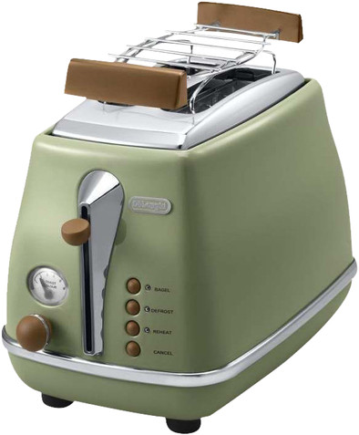 DeLonghi Icona Vintage Groen is nooit meer leverbaar