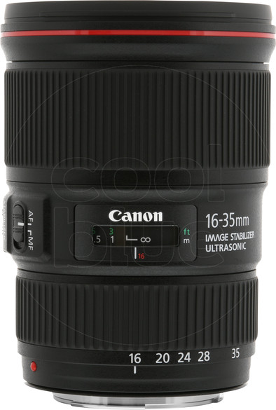 Canon EF 16-35mm f/4L IS USM is nooit meer leverbaar