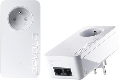 Devolo dLAN 550 Duo+ 500 Mbps 2 adapters (Geen WiFi) is nooit meer leverbaar