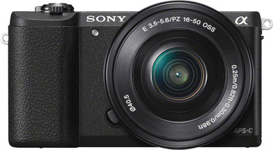 Sony Alpha A5100 Zwart + 16-50mm f/3.5-5.6 OSS is nooit meer leverbaar