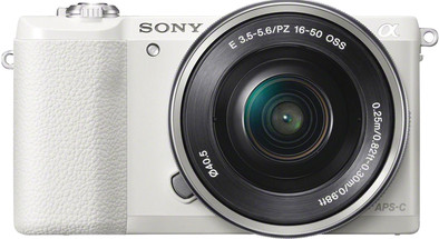 Sony Alpha A5100 Wit + 16-50mm f&#x2F;3.5-5.6 OSS is nooit meer leverbaar