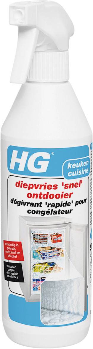Le produit HG Dégivrant rapide pour congélateur ne sera plus jamais disponible