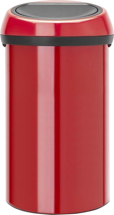 Brabantia Touch Bin 60 Liter Passion Red is nooit meer leverbaar