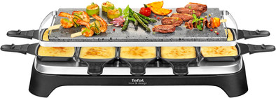 Tefal Pierrade &amp; Raclette Inox &amp; Design PR45781 is nooit meer leverbaar
