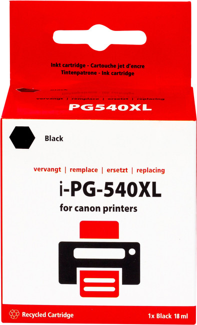 Pixeljet PG-540XL Cartridge Zwart is nooit meer leverbaar