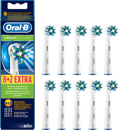 Oral-B Cross Action (10 stuks) is nooit meer leverbaar