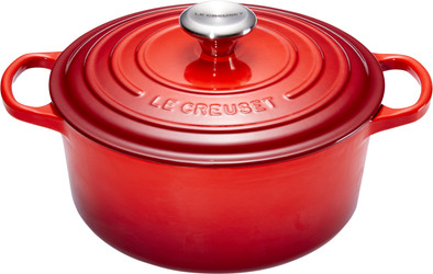 Le produit Le Creuset Signature Cocotte Ronde 26 cm Rouge Cerise ne sera plus jamais disponible