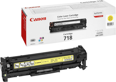 Canon 718 Toner Cartridge Yellow is no longer available