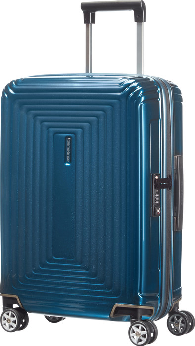Samsonite Neopulse Spinner 55cm Metallic Blue is nooit meer leverbaar
