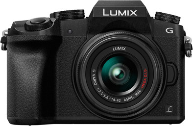 Panasonic Lumix DMC-G7 Zwart + 14-42mm is nooit meer leverbaar