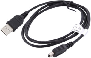 Mobiparts Usb A naar Mini Usb Kabel 1m Kunststof Zwart is nooit meer leverbaar