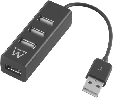 Ewent 4 Poorts Mini Usb 2.0 hub is nooit meer leverbaar