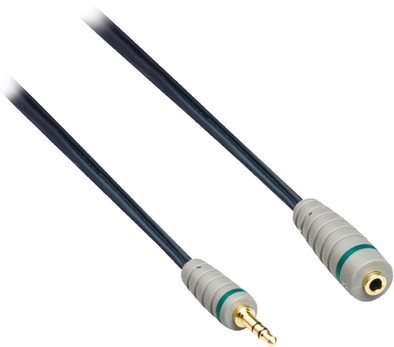 Bandridge Hoofdtelefoon Verlengkabel 5 meter is nooit meer leverbaar