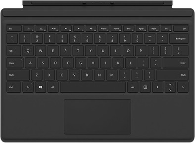 Microsoft Surface Pro 4 Type Cover Zwart AZERTY is nooit meer leverbaar