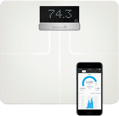 Garmin Index Smart Scale Wit is nooit meer leverbaar