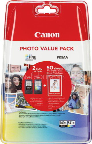 Canon PG-540XL/CL-541XL Value Pack is nooit meer leverbaar