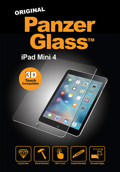 PanzerGlass Apple iPad Mini 5/4 Screenprotector Glas is nooit meer leverbaar