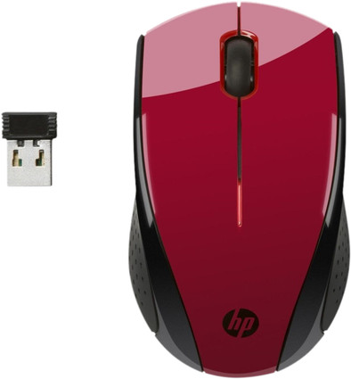 HP Wireless Mouse X3000 Rood is nooit meer leverbaar