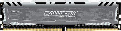 Crucial Ballistix Sport LT 8GB DDR4 DIMM 2400 MHz (1x8GB) is nooit meer leverbaar
