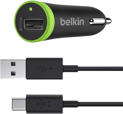 Belkin Autolader 2,1A USB C 2.0 Zwart is no longer available