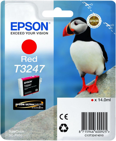 Le produit Epson T3247 Cartouche Rouge ne sera plus jamais disponible