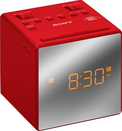 Sony ICF-C1T Rood is nooit meer leverbaar