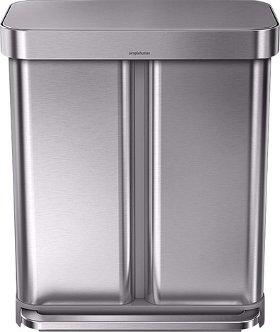 Le produit Simplehuman Rectangular Liner Pocket 24 + 34 Litres Inox ne sera plus jamais disponible