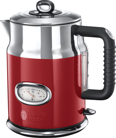 Russell Hobbs Retro Ribbon Waterkoker Rood is nooit meer leverbaar