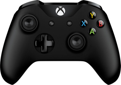 Microsoft Xbox One Draadloze Controller Zwart + Kabel is nooit meer leverbaar