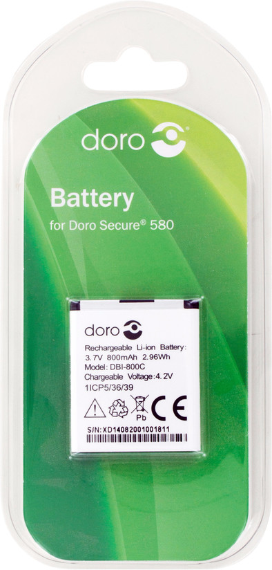 Le produit Doro Secure 580 (IUP) Batterie ne sera plus jamais disponible