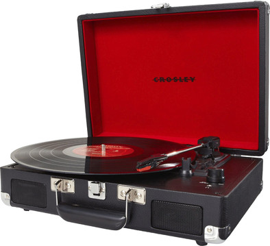 Crosley Cruiser Deluxe Zwart is nooit meer leverbaar
