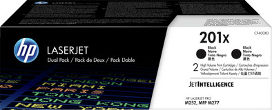 HP 201X Toner Zwart Duo Pack (Hoge Capaciteit) is nooit meer leverbaar