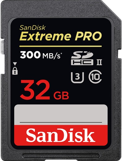 SanDisk Extreme Pro SDHC UHS-II Memory Card 300MB/s 32GB is no longer available