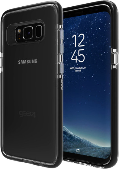 GEAR4 D3O Piccadilly Samsung Galaxy S8 Back Cover Zwart is nooit meer leverbaar