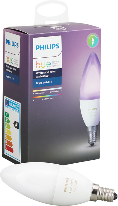 Le produit Philips Hue White and Color E14 ne sera plus jamais disponible