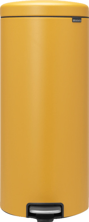 Brabantia NewIcon Pedaalemmer 30 L Mineral Mustard Yellow is nooit meer leverbaar