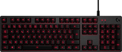 Logitech G413 Mechanical Gaming Keyboard Zwart AZERTY is nooit meer leverbaar