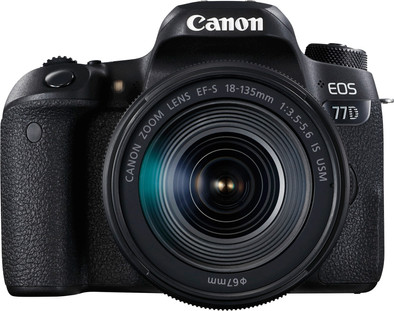 Le produit Canon EOS 77D Kit + 18 - 135 mm IS USM ne sera plus jamais disponible