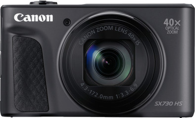 Canon Powershot SX730HS Zwart is nooit meer leverbaar