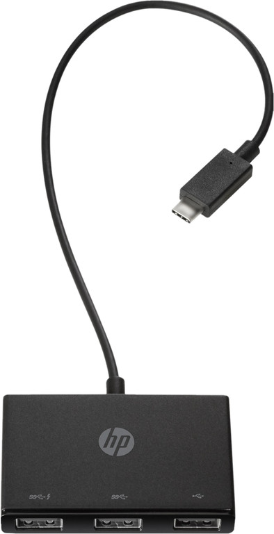 HP 3 Poorts USB C naar USB A HUB (Z8W90AA) is nooit meer leverbaar
